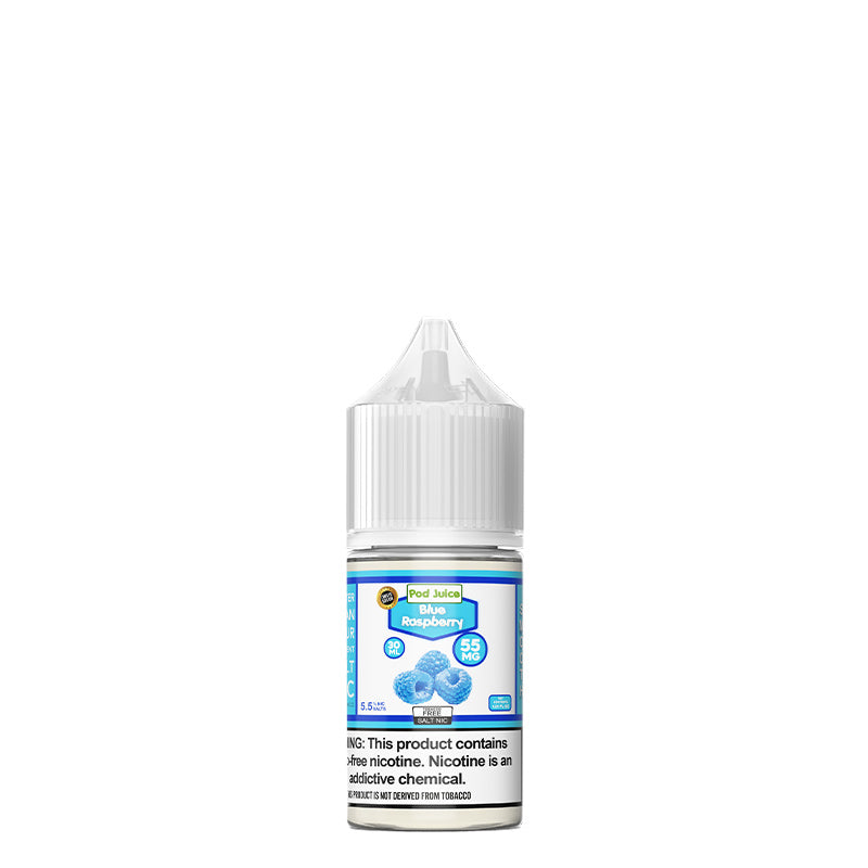 Pod Juice Blue Raspberry Nicotine Salt eLiquid 30ml - ԷՆԴՍ