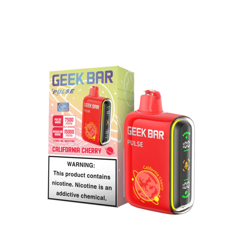 California Cherry Geek Bar Pulse 15000 Disposable - ԷՆԴՍ