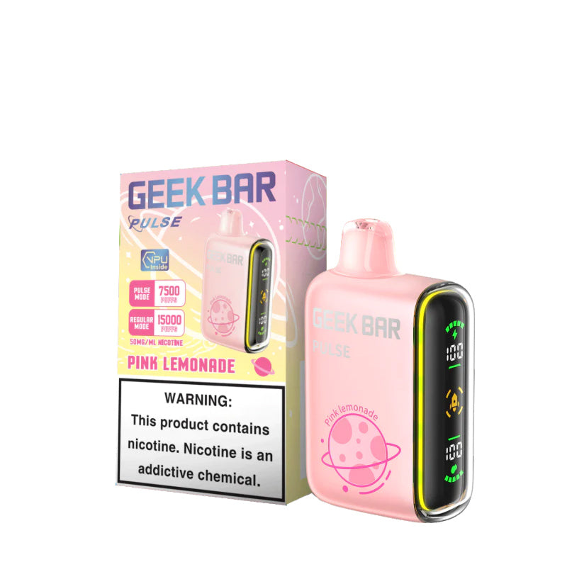 Pink Lemonade Geek Bar Pulse 15000 Disposable - ԷՆԴՍ