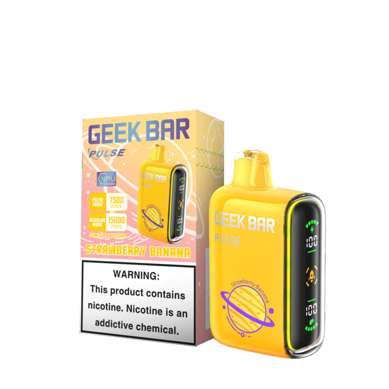 Strawberry Banana Geek Bar Pulse 15000 Disposable - ԷՆԴՍ