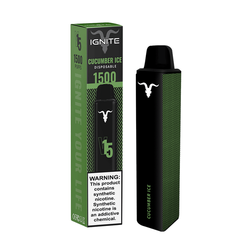 Cucumber Ice Ignite V15 Disposable Vape Pen - ԷՆԴՍ