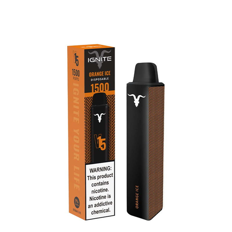 Orange Ice Ignite V15 Disposable Vape Pen - ԷՆԴՍ