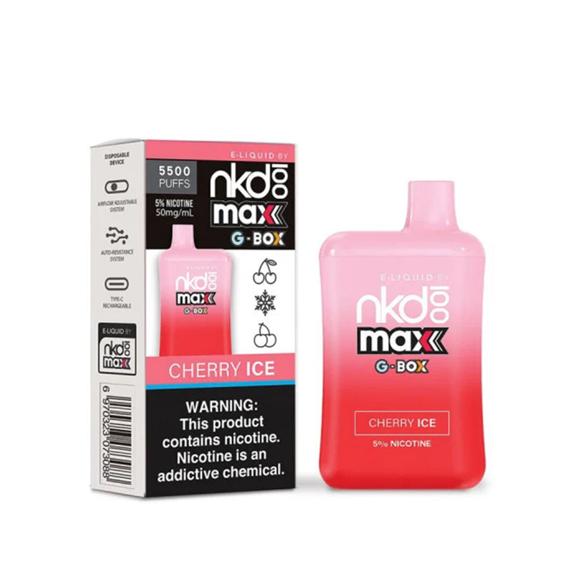 Cherry Ice NKD 100 Max G-Box Disposable - ԷՆԴՍ