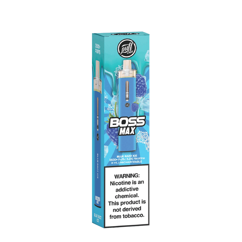 Blue Razz PUFF Boss MAX Disposable Device - ԷՆԴՍ